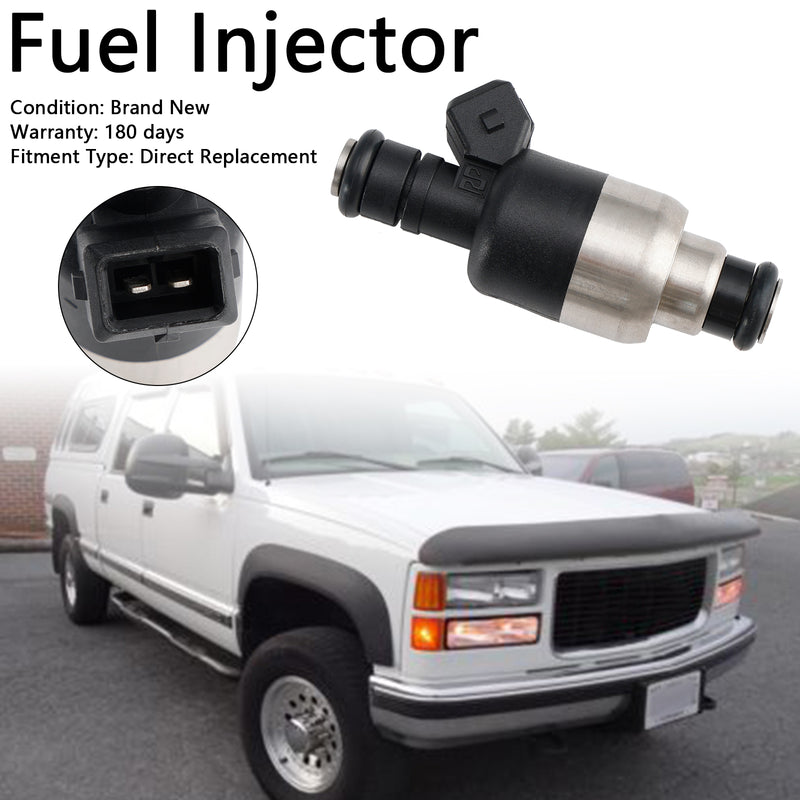 Chevrolet Fit GMC 7.4L V8 1996-2000 83211150 1PCS Fuel Injector 17109596