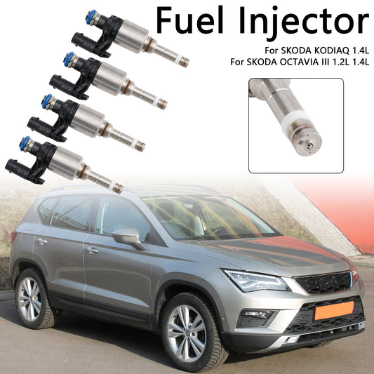 Audi A3 Fit Seat Leon Fit Skoda Fit VW Passat 4PCS Fuel Injector 04E906036Q