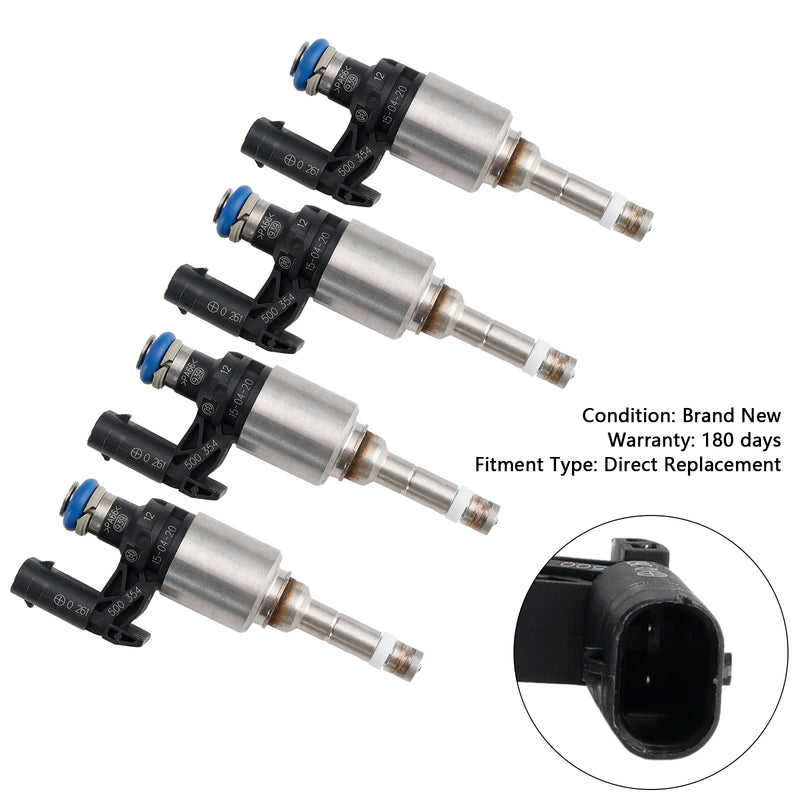 Audi A3 Fit Seat Leon Fit Skoda Fit VW Passat 4PCS Fuel Injector 04E906036Q