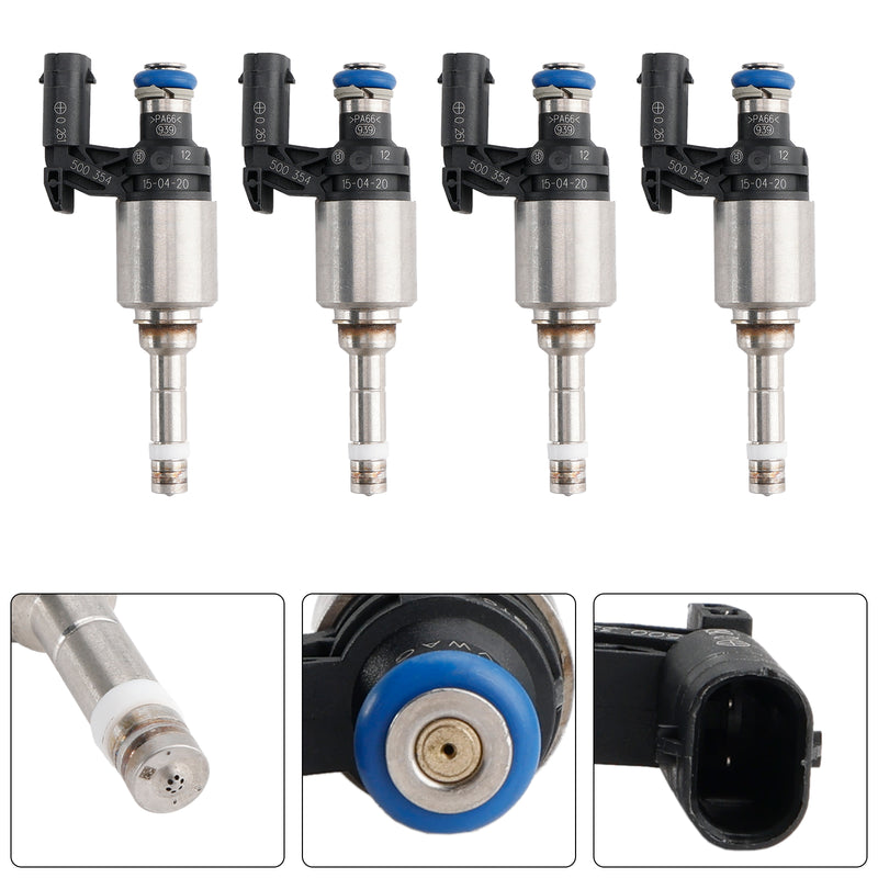 Audi A3 Fit Seat Leon Fit Skoda Fit VW Passat 4PCS Fuel Injector 04E906036Q