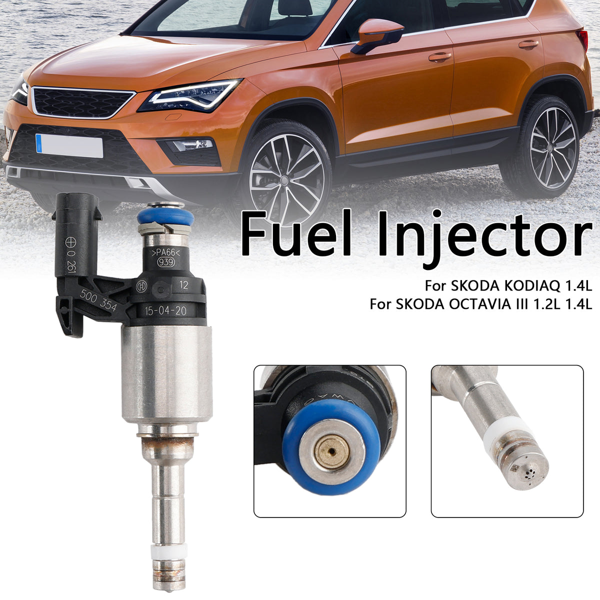 Audi A3 Fit Seat Leon Fit Skoda Fit VW Passat 1PCS Fuel Injector 04E906036Q