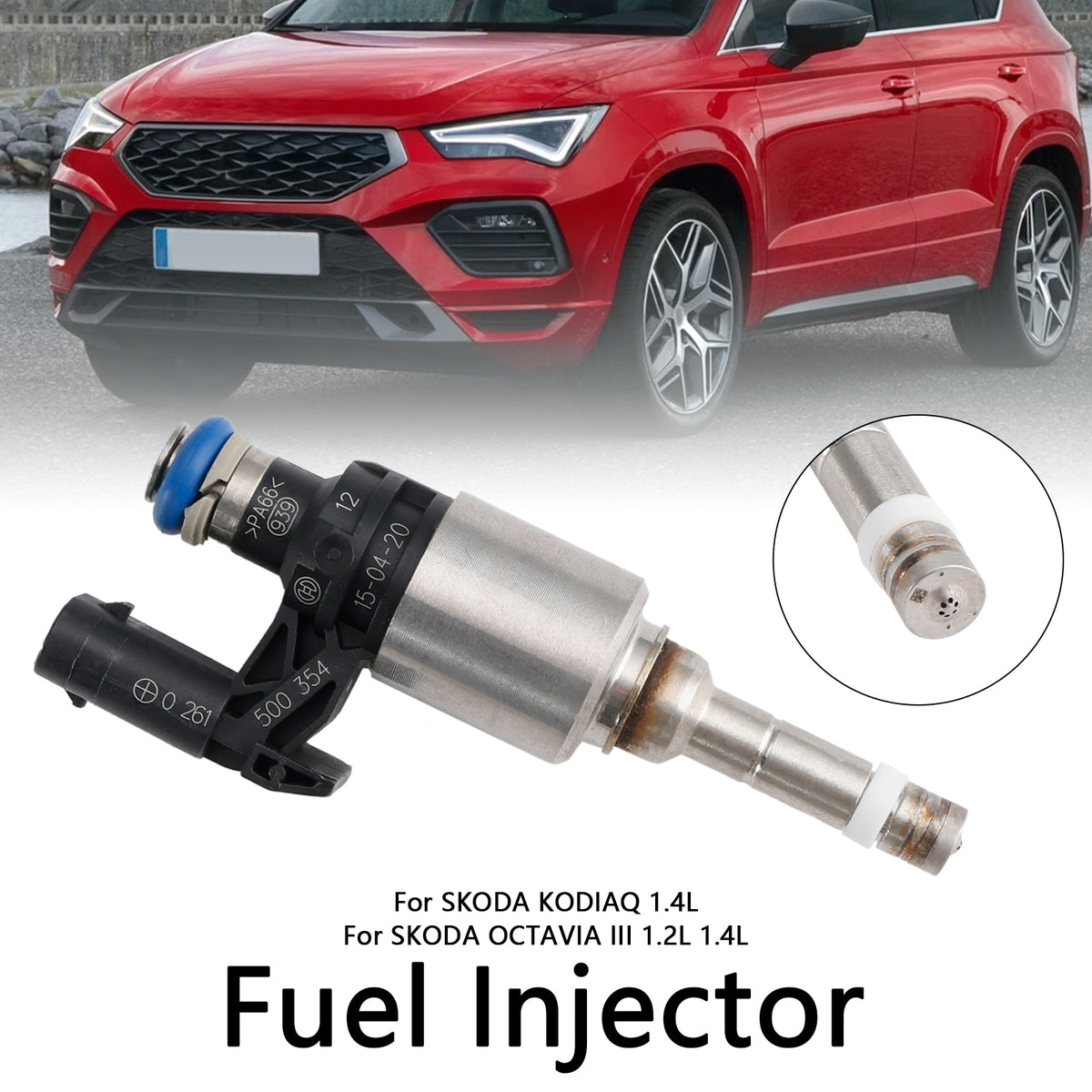 Audi A3 Fit Seat Leon Fit Skoda Fit VW Passat 1PCS Fuel Injector 04E906036Q