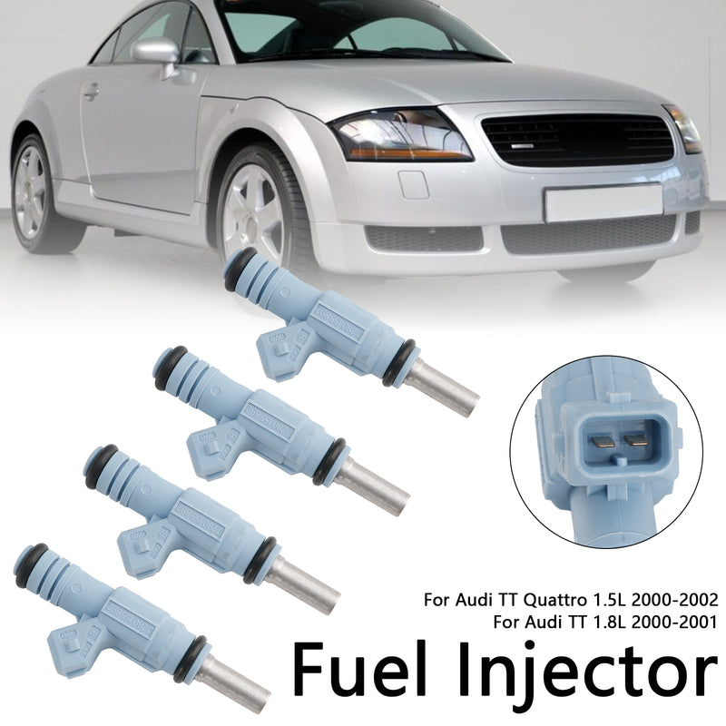 Audi TT Quattro 1.5L 2000-2002 0280155893 4PCS Fuel Injector 0280155892