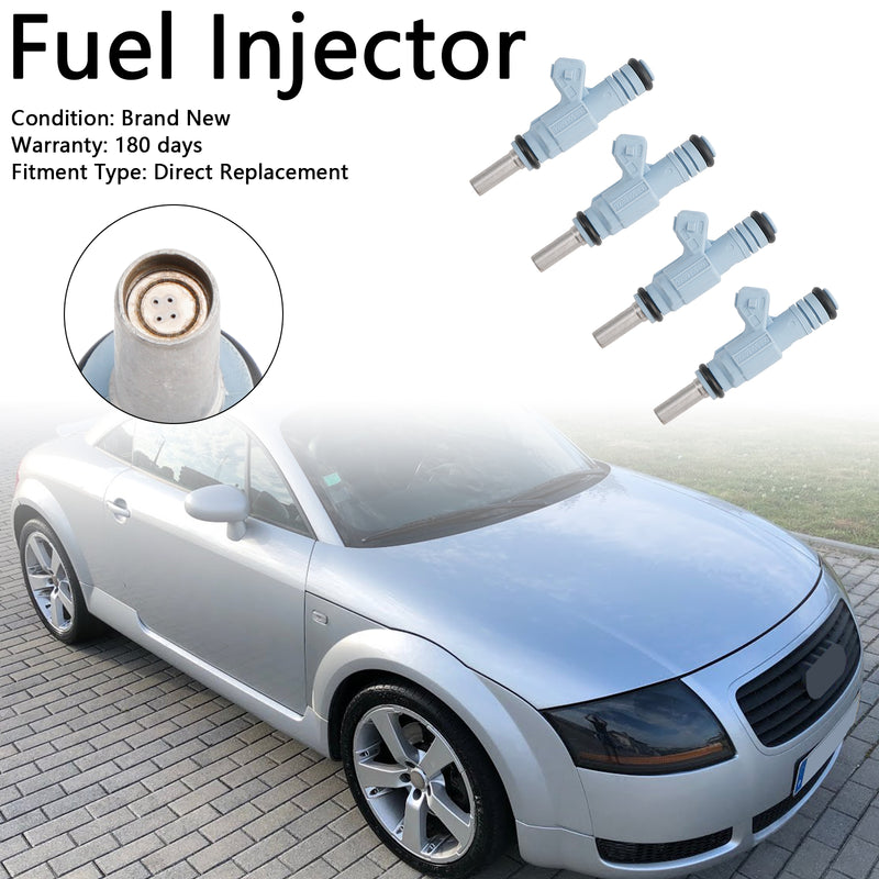 Audi TT Quattro 1.5L 2000-2002 0280155893 4PCS Fuel Injector 0280155892