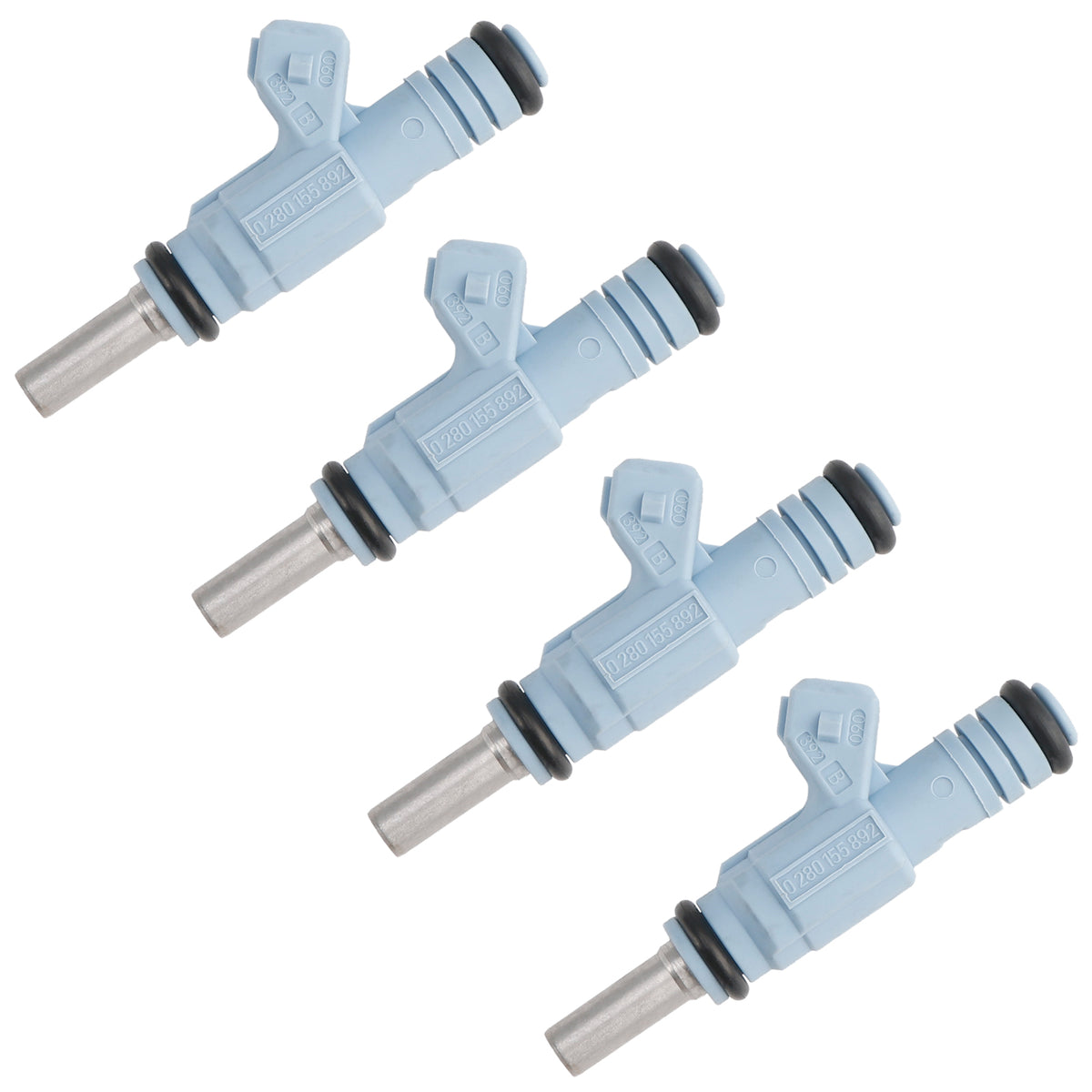 Audi TT Quattro 1.5L 2000-2002 0280155893 4PCS Fuel Injector 0280155892