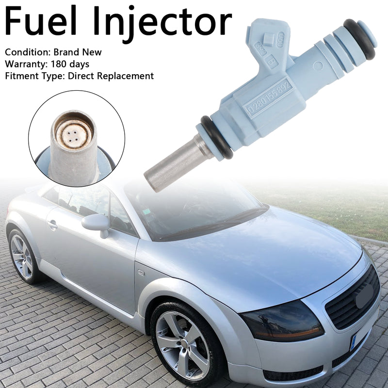 Audi TT Quattro 1.5L 2000-2002 0280155893 1PCS Fuel Injector 0280155892
