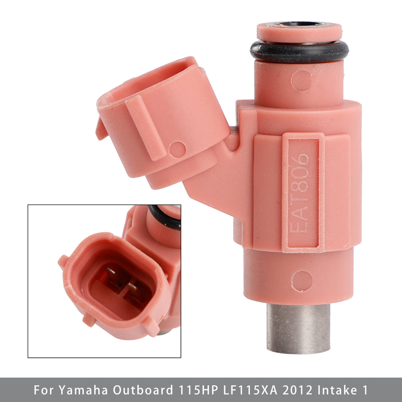 Yamaha Outboard 115HP F115JA F115LA 2011-2014 68V-13761-10-00 Fuel Injector