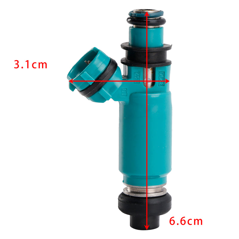 Honda CBR900RR 2002-2003 CBR954RR 2002-2006 RVT1000R 4PC 16450-MCJ-752 Fuel Injectors