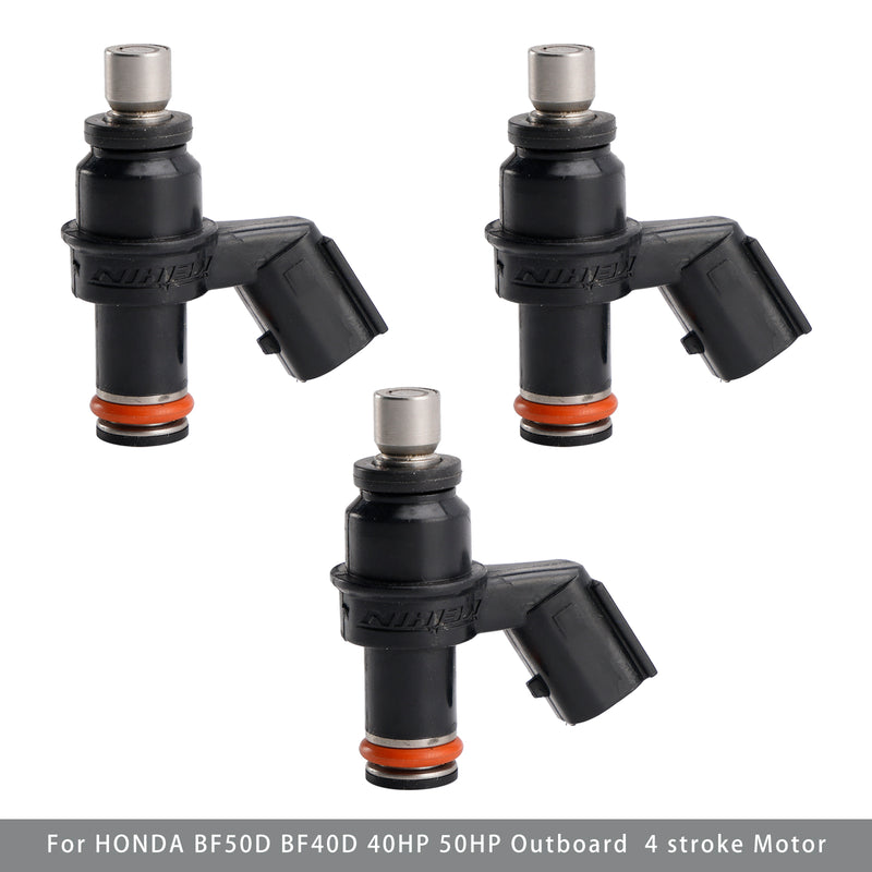 HONDA BF50D BF40D 40HP 50HP Outboard 3PC 16450-ZZ5-003 Fuel Injector