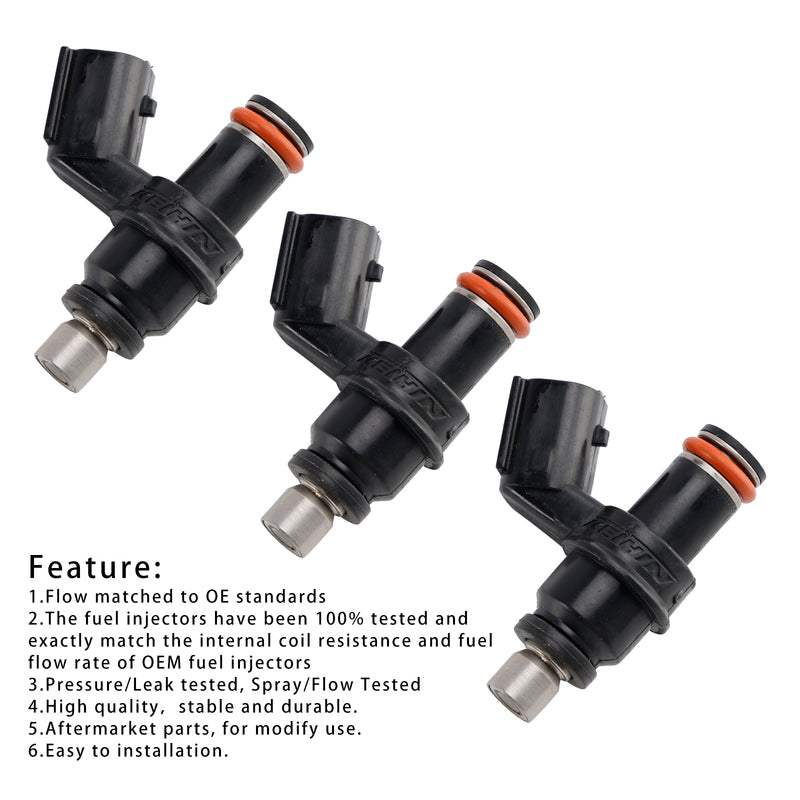 HONDA BF50D BF40D 40HP 50HP Outboard 3PC 16450-ZZ5-003 Fuel Injector