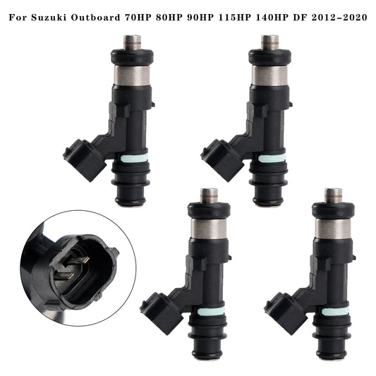 Suzuki Outboard 70 80 90 115 140 HP DF 4PC 15710-82K50 EAT314 Fuel Injector