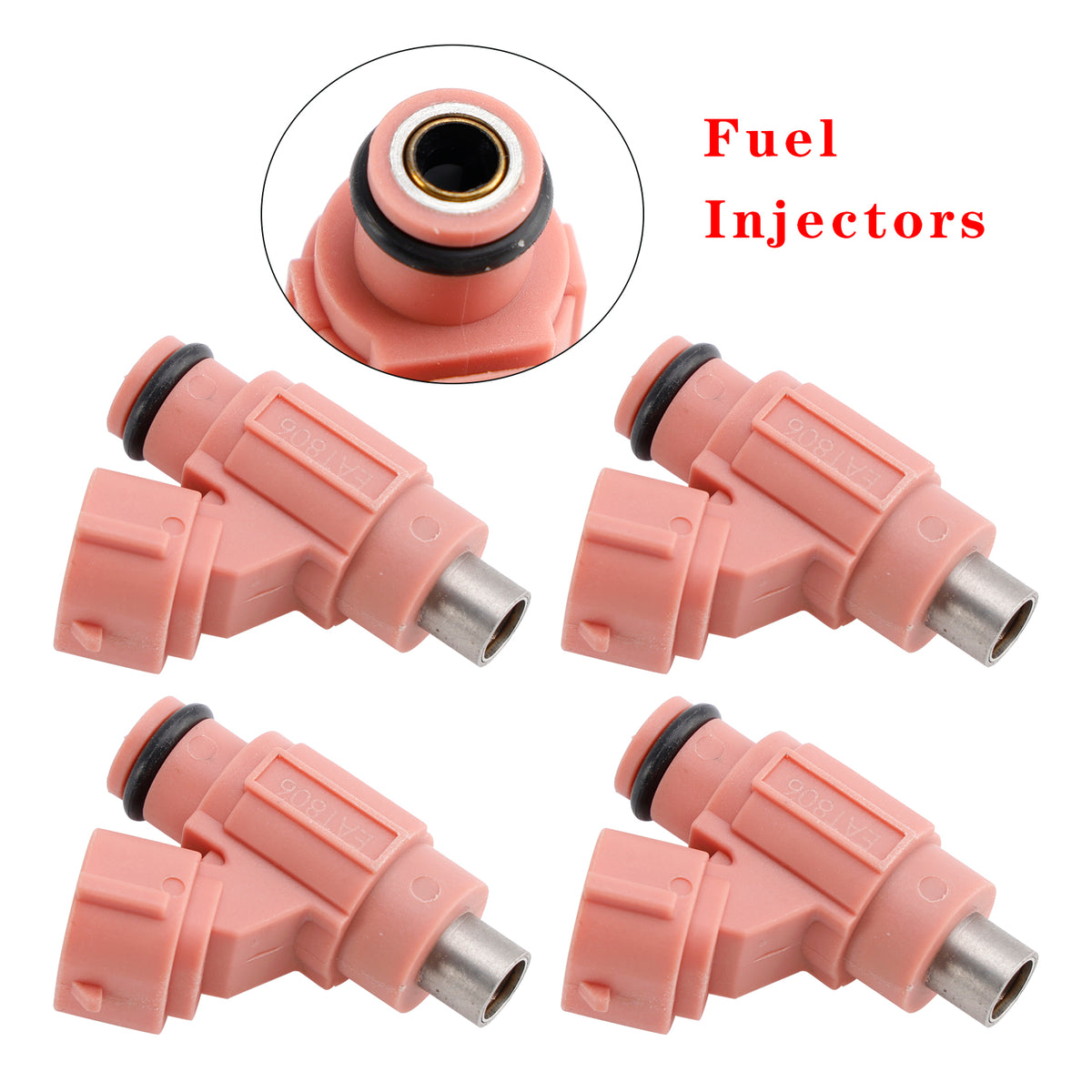 Yamaha Outboard 115HP F115JA F115LA 2011-2014 4PC 68V-13761-10-00 Fuel Injector