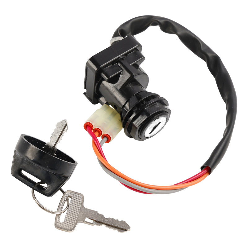 Suzuki LT-Z400 Quadsport LTZ400 LTZ400Z 2003-2007 Ignition Key Switch 3-Pin