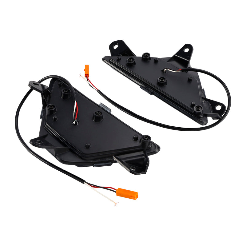 KAWASAKI NINJA 300 400 650 ZX-6R ZX-4RR 2013+ Black LED Front Turn Signal Light