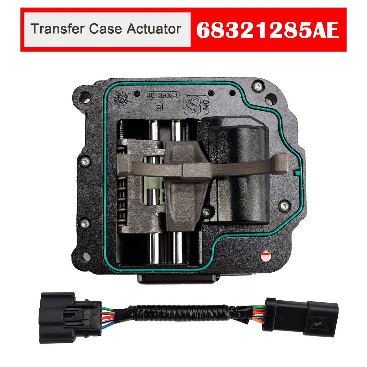68321285AE Transfer Case Actuator for Jeep Cherokee Chrysler 200 2014-2018