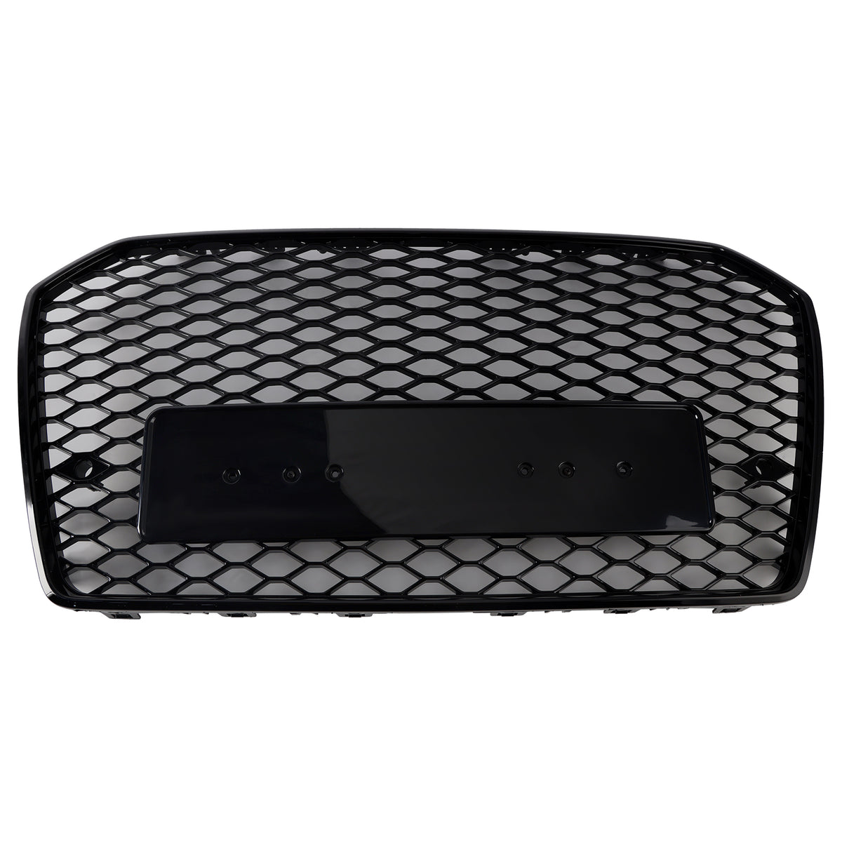 2016-2018 Audi A6 S6 C7 Black RS6 Style Front Honeycomb Mesh Grill