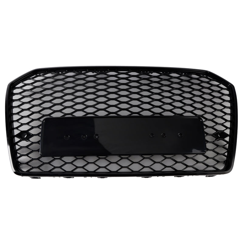 2016-2018 Audi A6 S6 C7 Black RS6 Style Front Honeycomb Mesh Grill