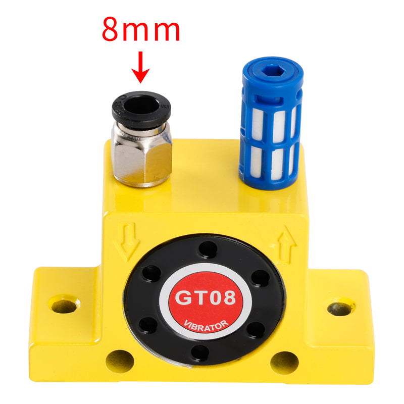 Pneumatic Turbine Vibrators GT08 1/8" Silent Golden Industrial Vibrator