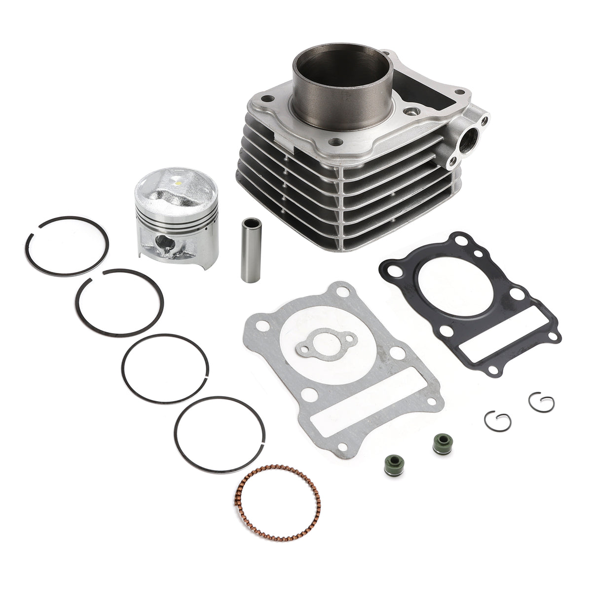 Suzuki GZ125 GS125 GN125 EN125 57mm Cylinder Domed Type Piston Gaskets Kit