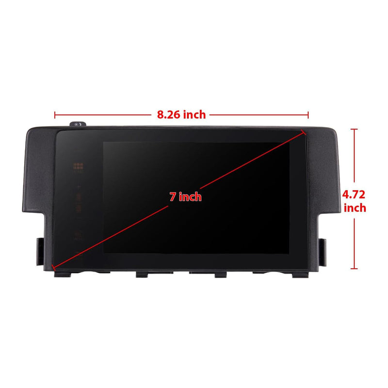 2016-2018 Honda Civic 7" Navigation Display LCD Touch Screen 39710-TBA-A11