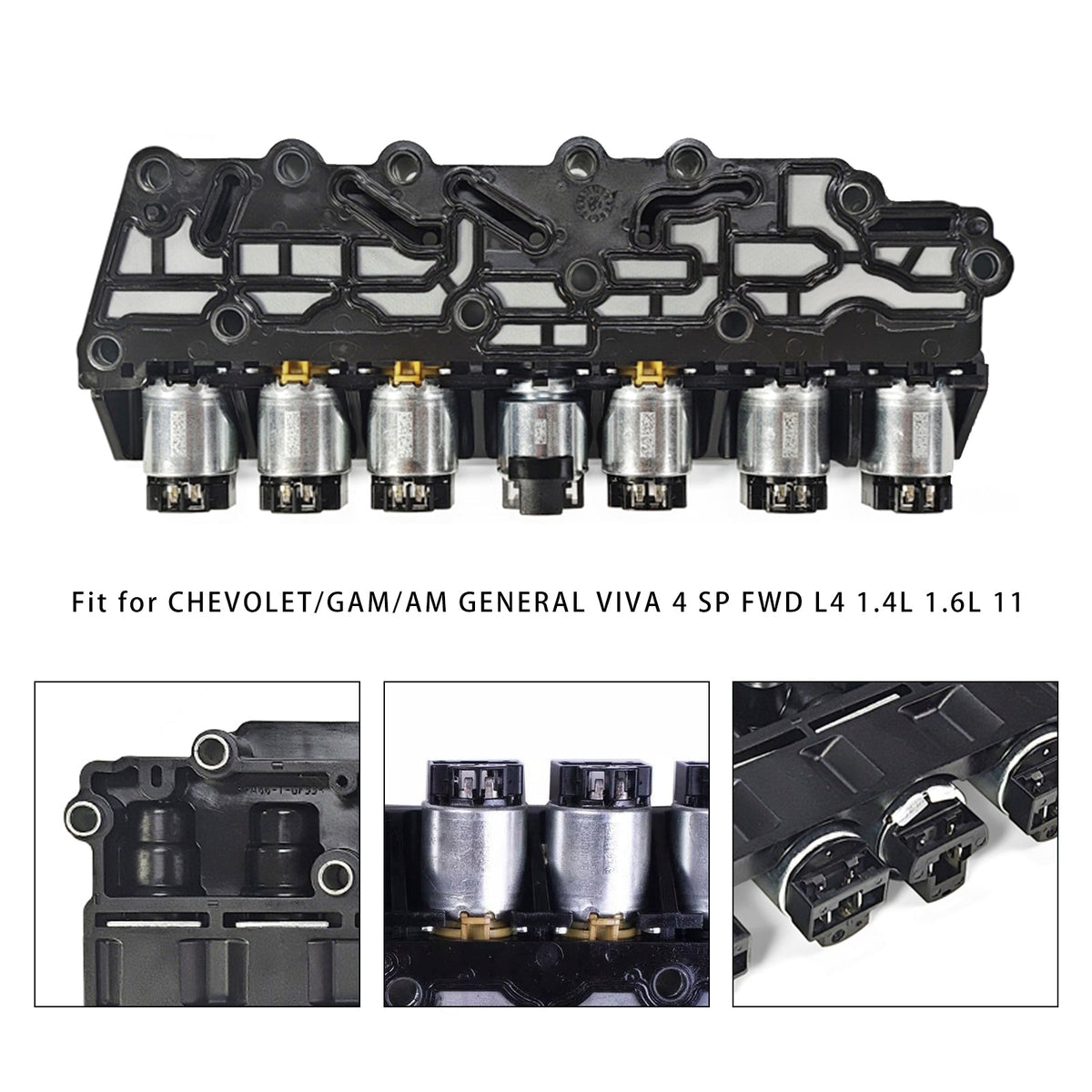 CHEVOLET BUICK Valve Body 6T40 6T45 6T30 6T50 Gearbox Transmission Solenoids