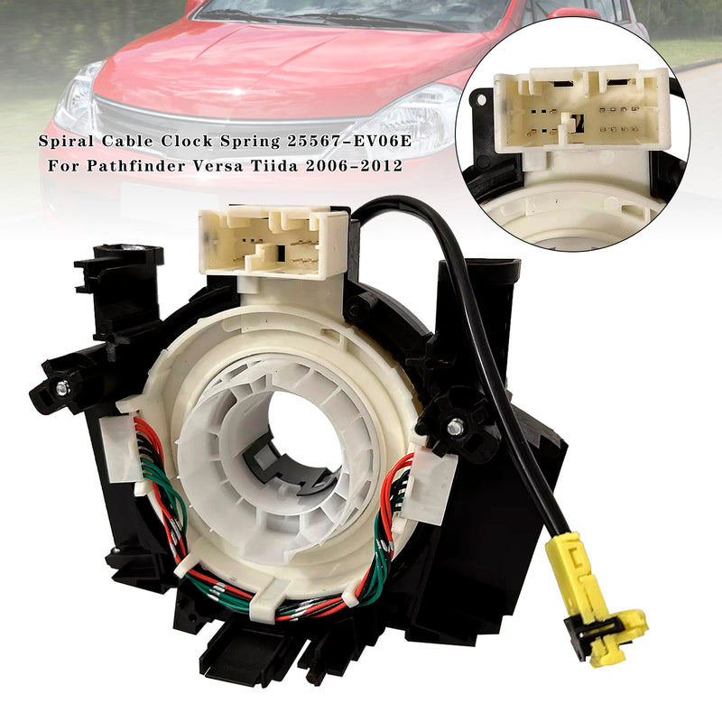 Pathfinder Versa Tiida 2006-2012 Spiral Cable Clock Spring 25567-EV06E