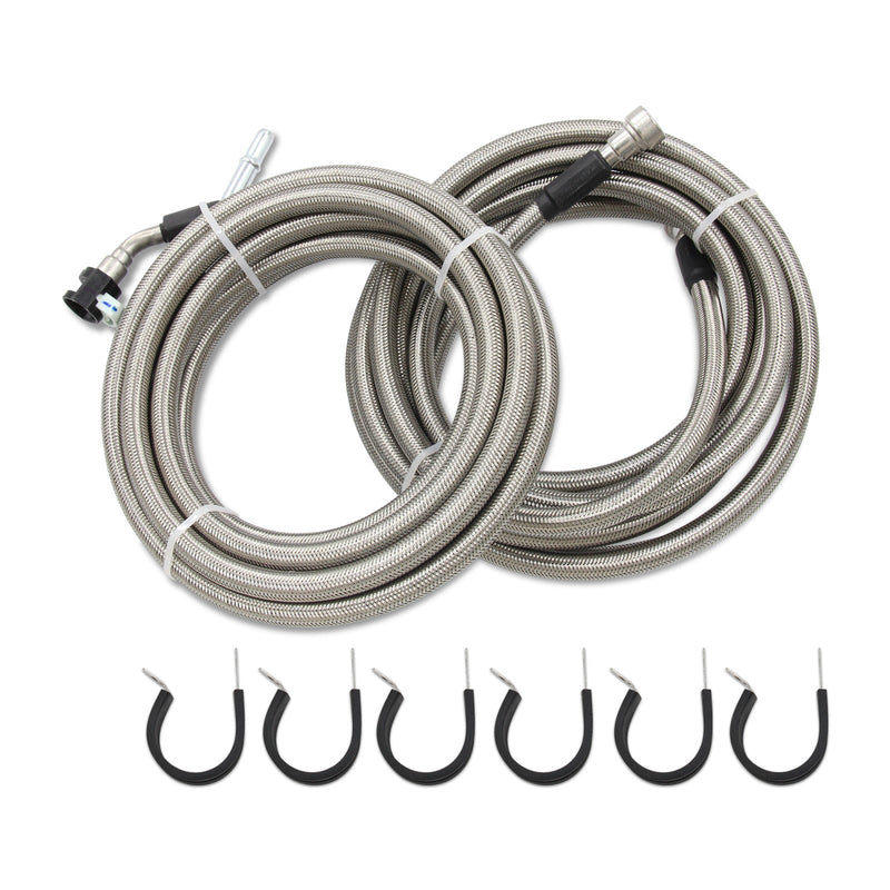 Stainless Steel Braided Fuel Line Kit Quick Fix QFF0015SS For HHR Cobalt Pontiac