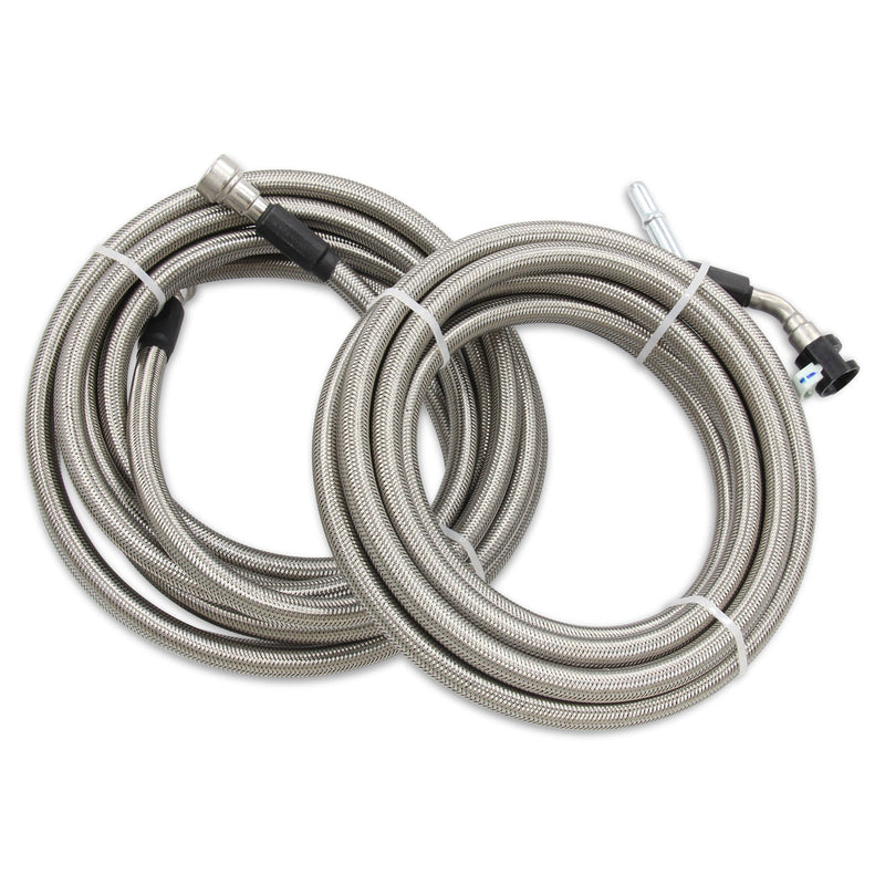 Stainless Steel Braided Fuel Line Kit Quick Fix QFF0015SS For HHR Cobalt Pontiac