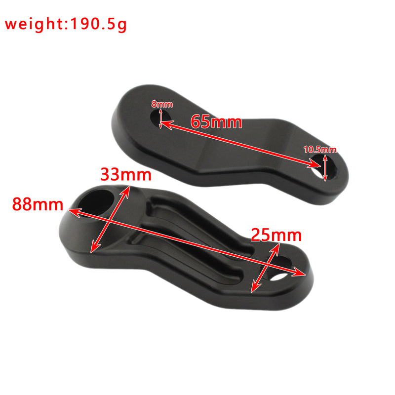 Bonneville SE T100 T120 Black Rear Turn Signal Light Holder Bracket