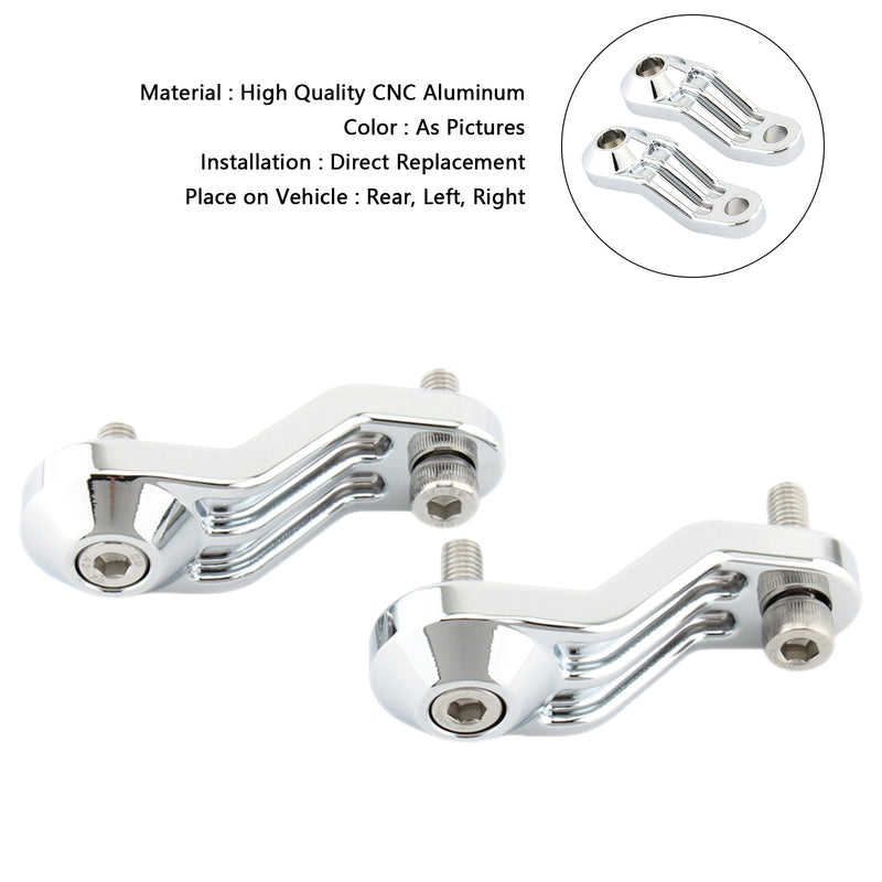 Bonneville SE T100 T120 Chrome Rear Turn Signal Light Holder Bracket