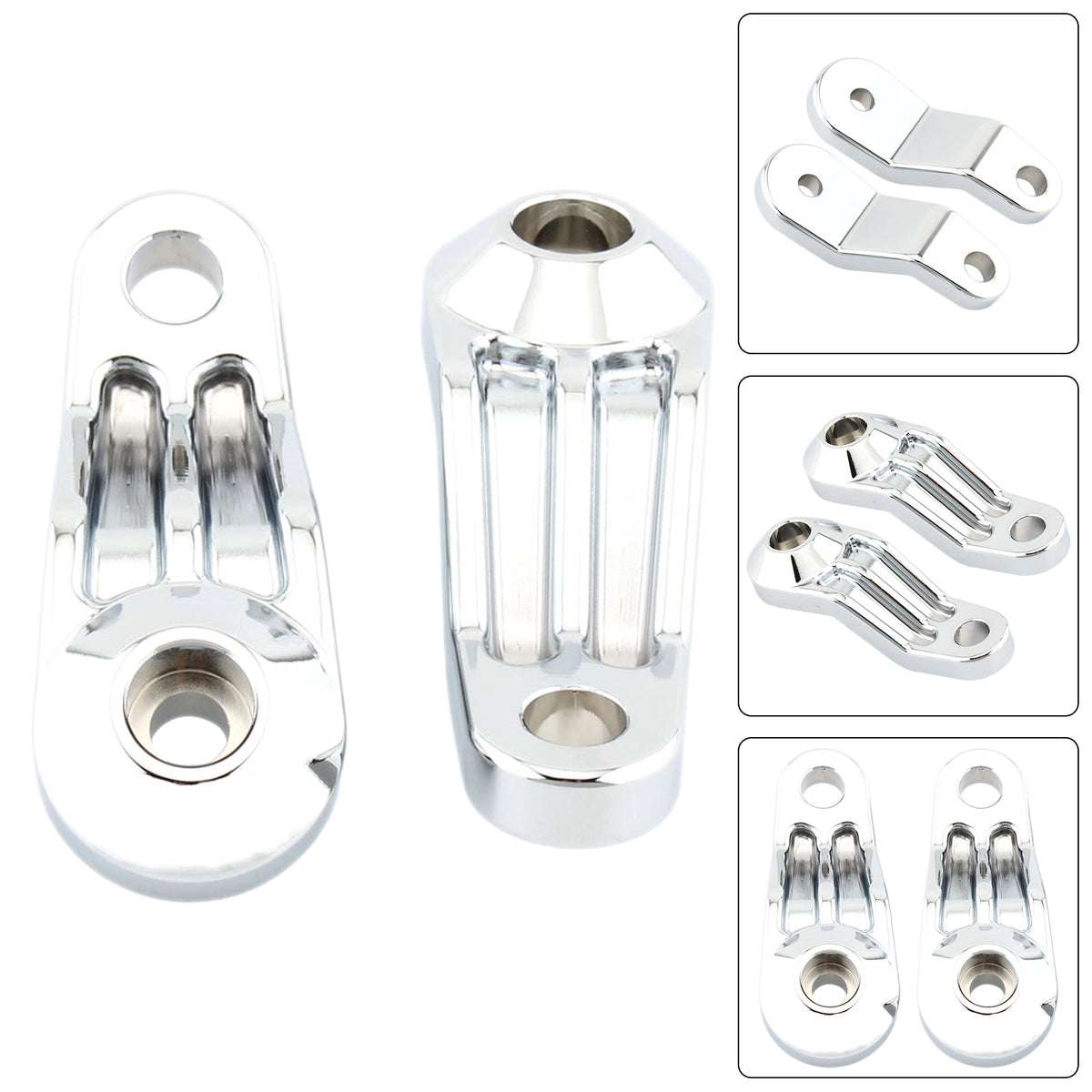 Bonneville SE T100 T120 Chrome Rear Turn Signal Light Holder Bracket