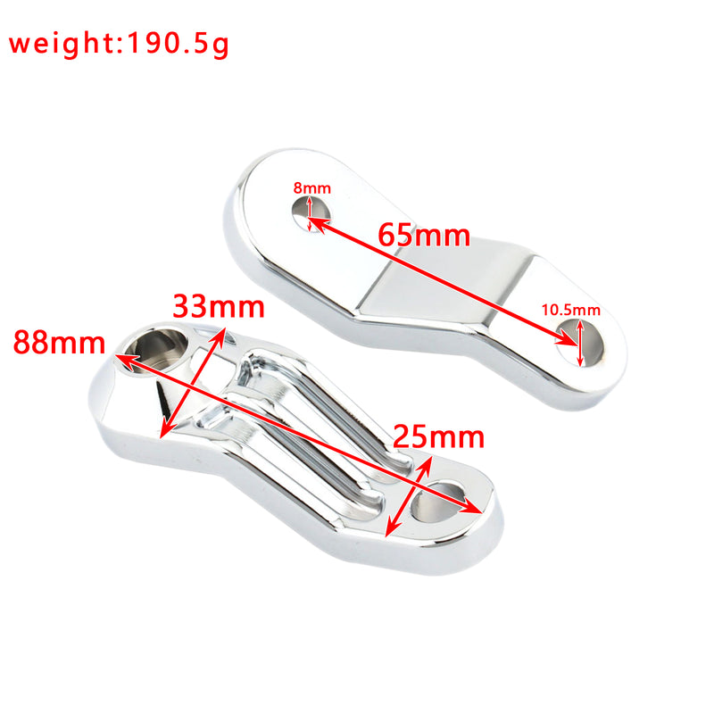 Bonneville SE T100 T120 Chrome Rear Turn Signal Light Holder Bracket