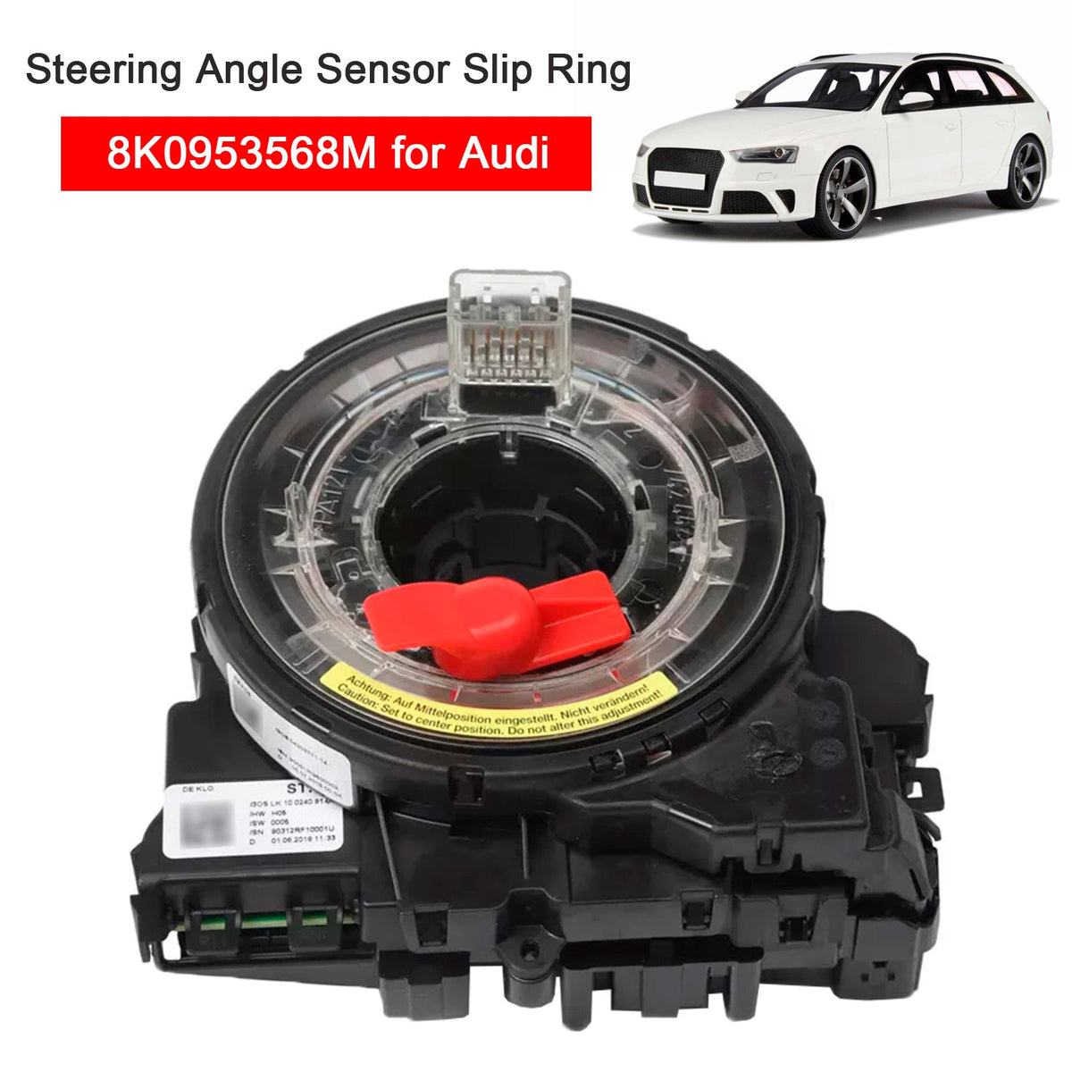 Audi A4 A5 Q5 S4 S5 Q5 8K0953568M Steering Angle Sensor Slip Ring