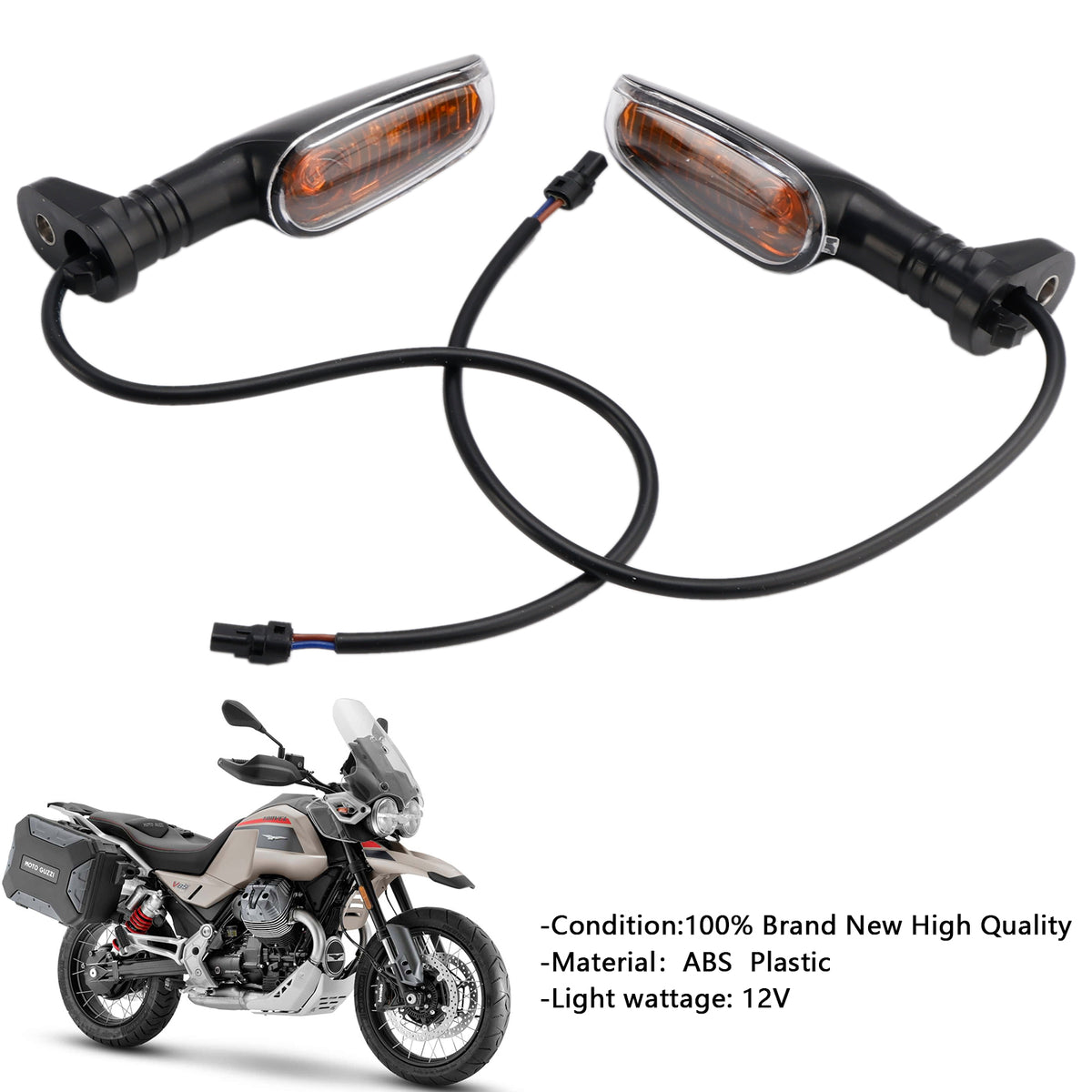 MOTO GUZZI V7 V9 V100 V85TT Stelvio Turn Signal Lights Indicator Lamp