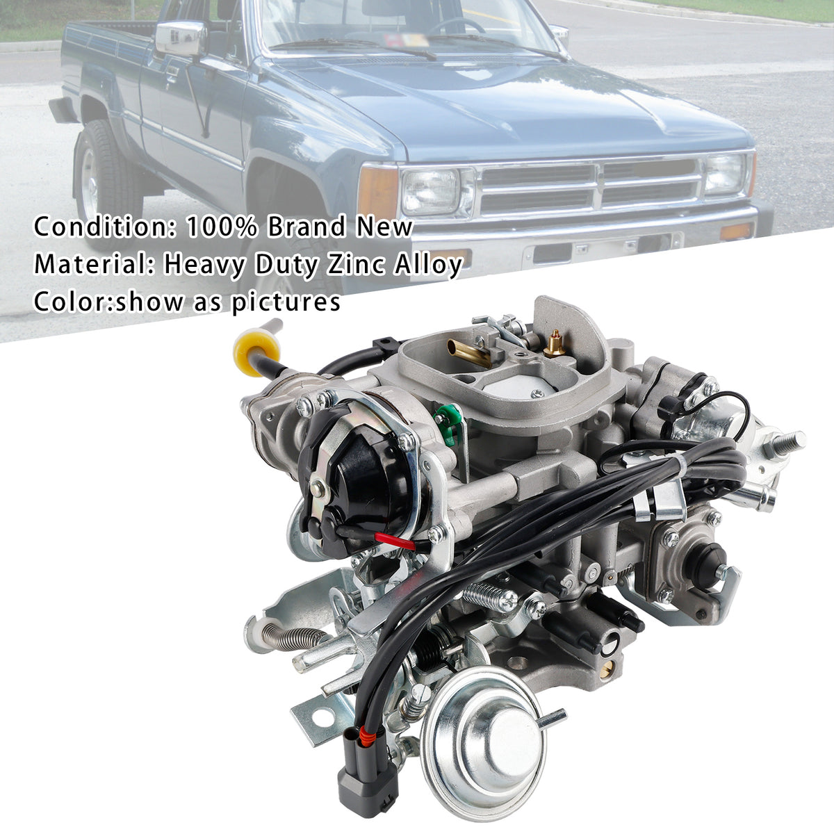 1981-1995 Toyota Pickup SR5 22R Engines 2 Barrel Carburetor Carb 21100-35463