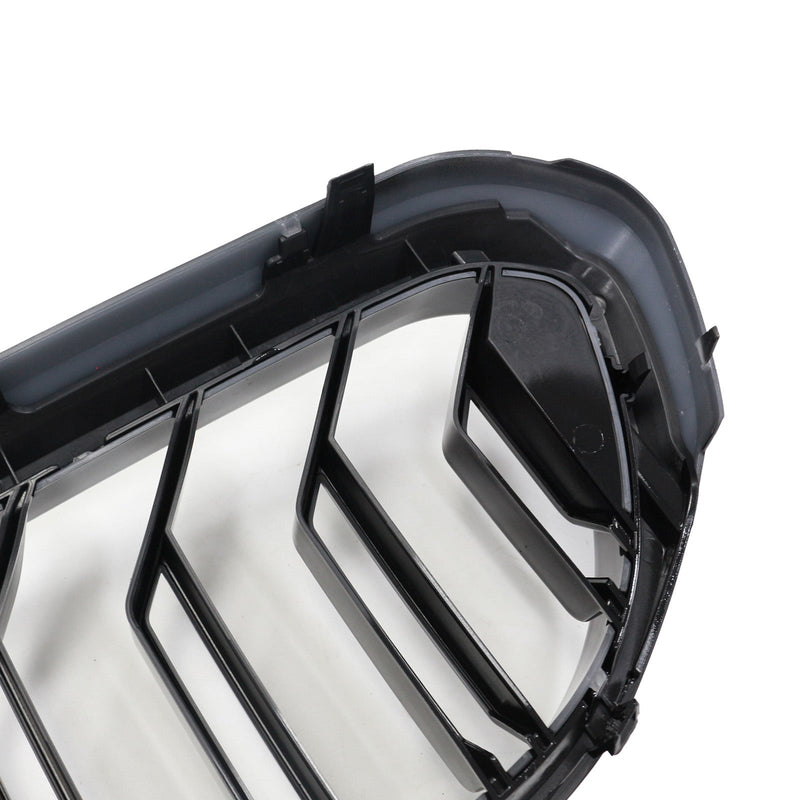 BMW 5 Series G30 G31 2017-2020 Gloss Black Double Slat Front Kidney Grill