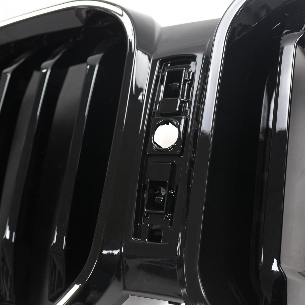 2022-2025 BMW X3 G01 X4 G02 With Camera Hole Glossy Black Front Bumper Kidney Grill
