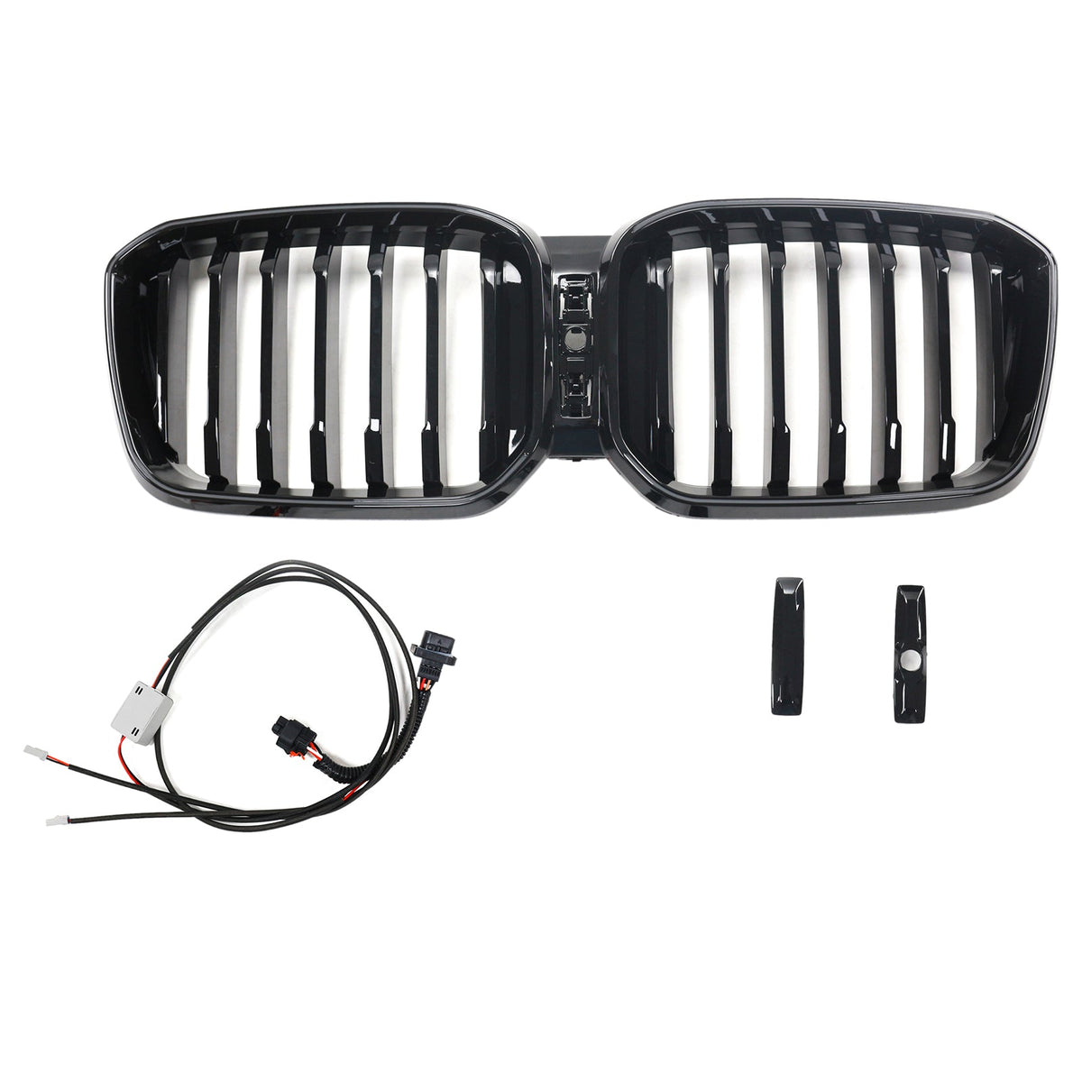 BMW X3 G01 X4 G02 2022-2025 Glossy Black Front Bumper Kidney Grill
