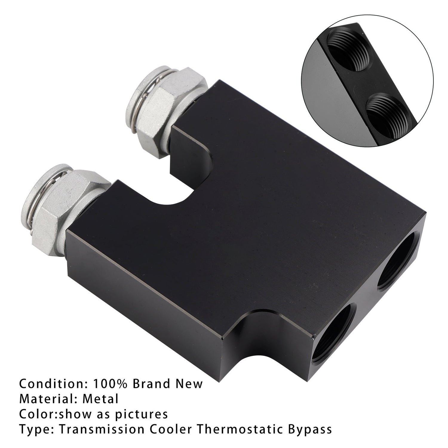 ATS Transmission Cooler Bypass Block For 6.7L Cummins 68RFE AS69RC 2013-2018