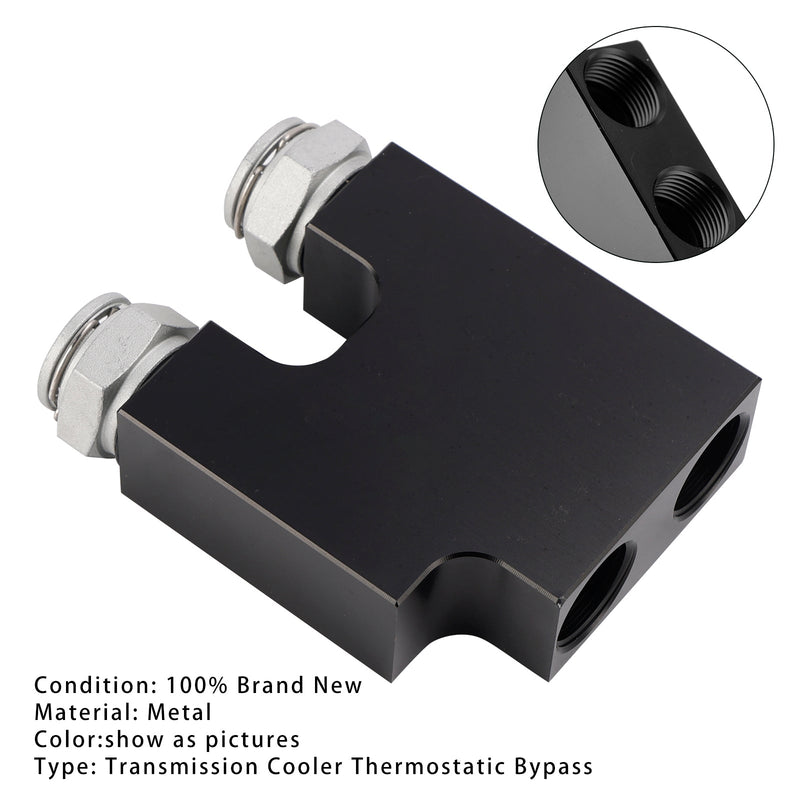 ATS Transmission Cooler Bypass Block For 6.7L Cummins 68RFE AS69RC 2013-2018