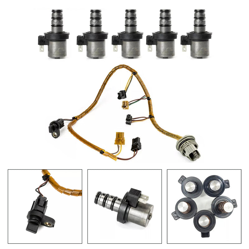 F4A41 F4A42 Transmission Shift Solenoid Kit with Harness For Mitsubishi Hyundai