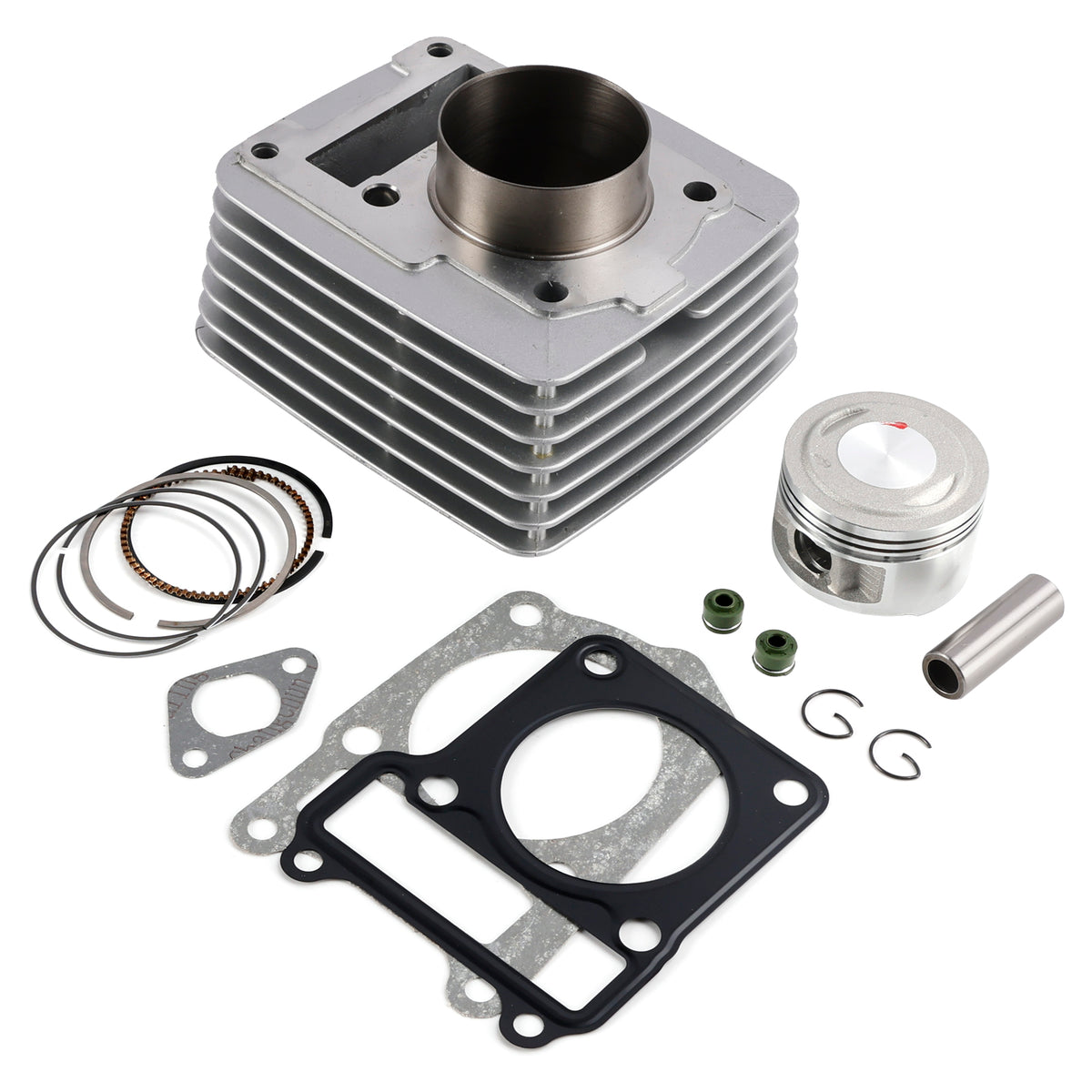 Yamaha YBR125 YBR 125 Custom 2005-2018 150cc Cylinder Piston Top End Kit 57mm