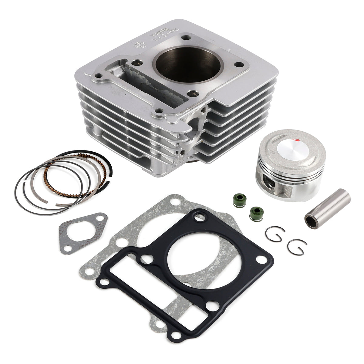 Yamaha YBR125 YBR 125 Custom 2005-2018 150cc Cylinder Piston Top End Kit 57mm