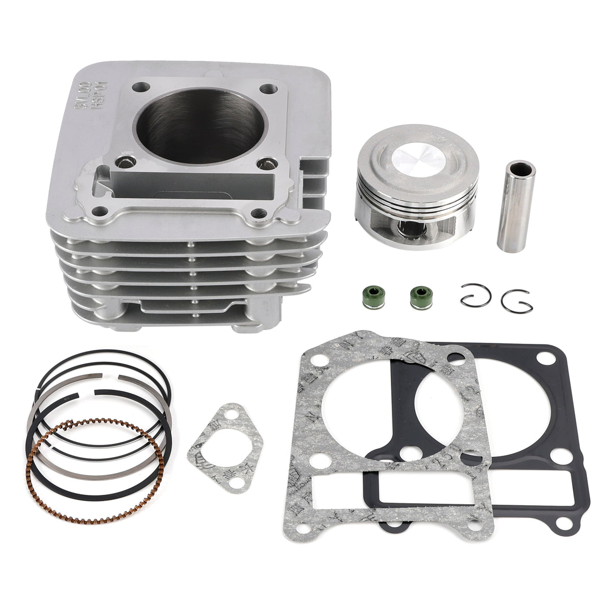 Yamaha YBR125 YBR 125 Custom 2005-2018 185cc Big Bore Cylinder Barrel Kit 62mm