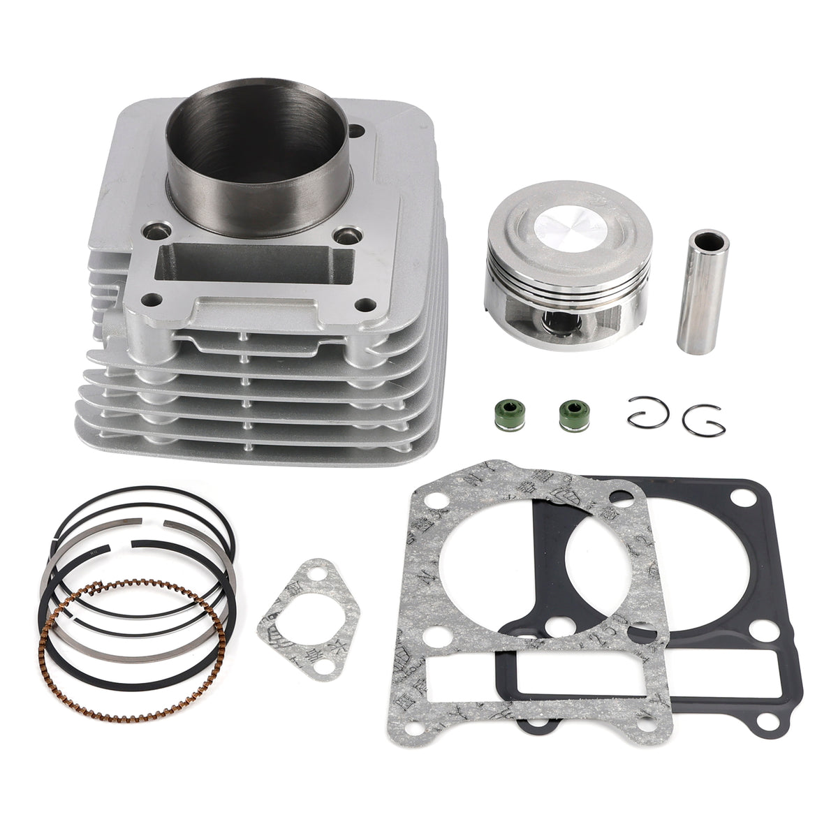 Yamaha YBR125 YBR 125 Custom 2005-2018 185cc Big Bore Cylinder Barrel Kit 62mm