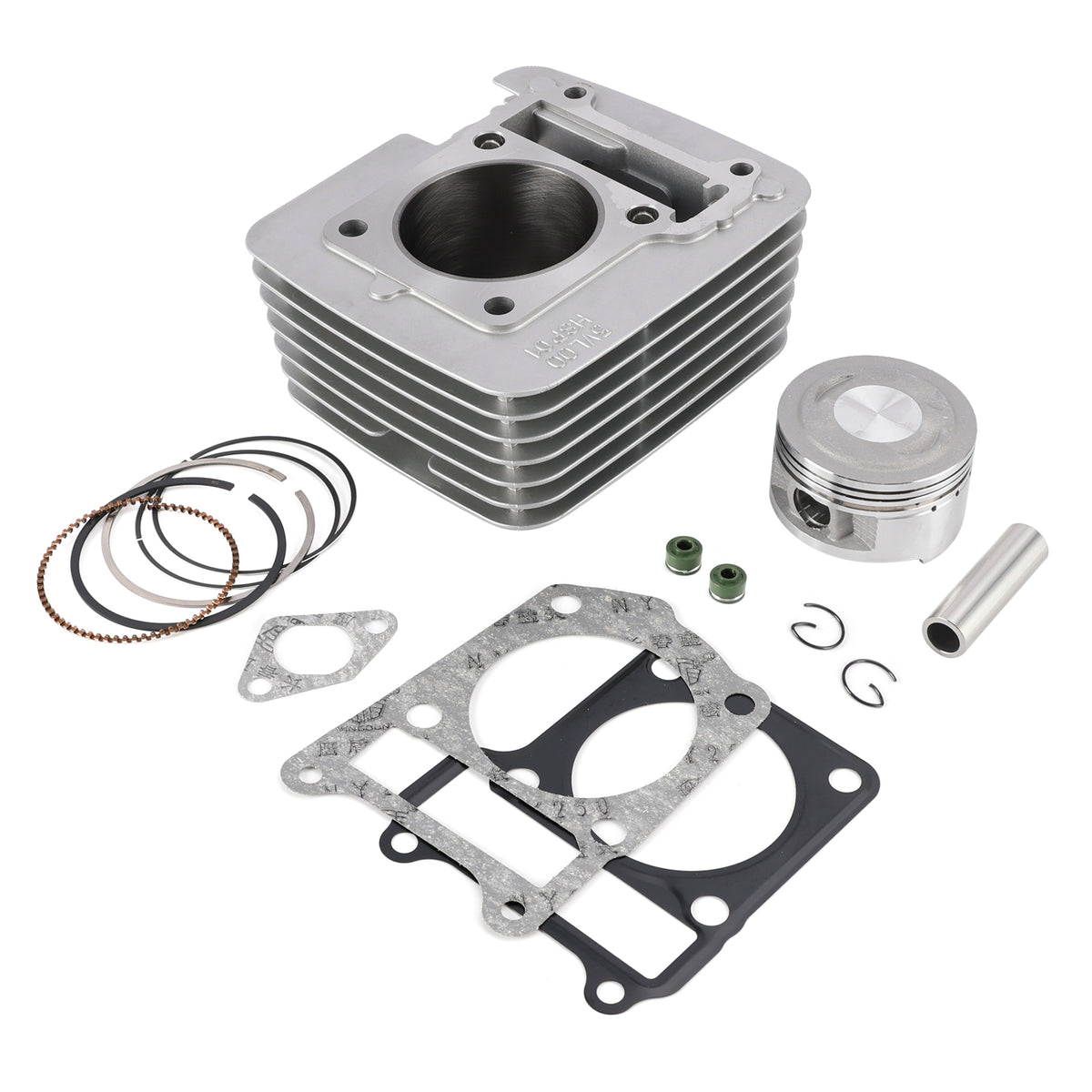 Yamaha YBR125 YBR 125 Custom 2005-2018 185cc Big Bore Cylinder Barrel Kit 62mm