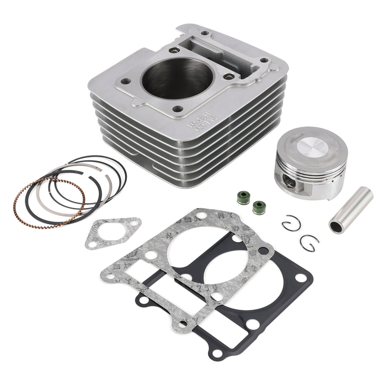 Yamaha YBR125 YBR 125 Custom 2005-2018 185cc Big Bore Cylinder Barrel Kit 62mm