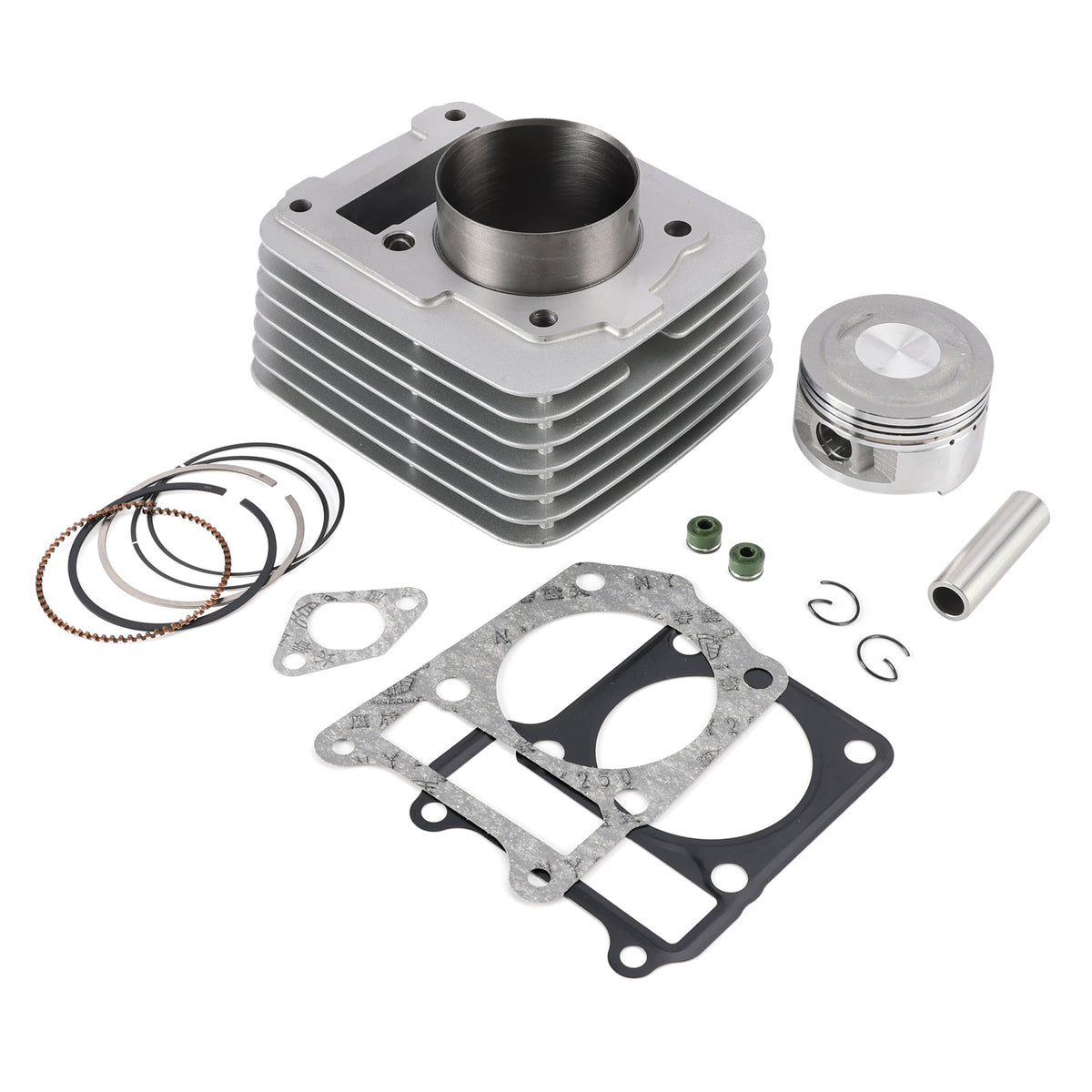 Yamaha YBR125 YBR 125 Custom 2005-2018 185cc Big Bore Cylinder Barrel Kit 62mm