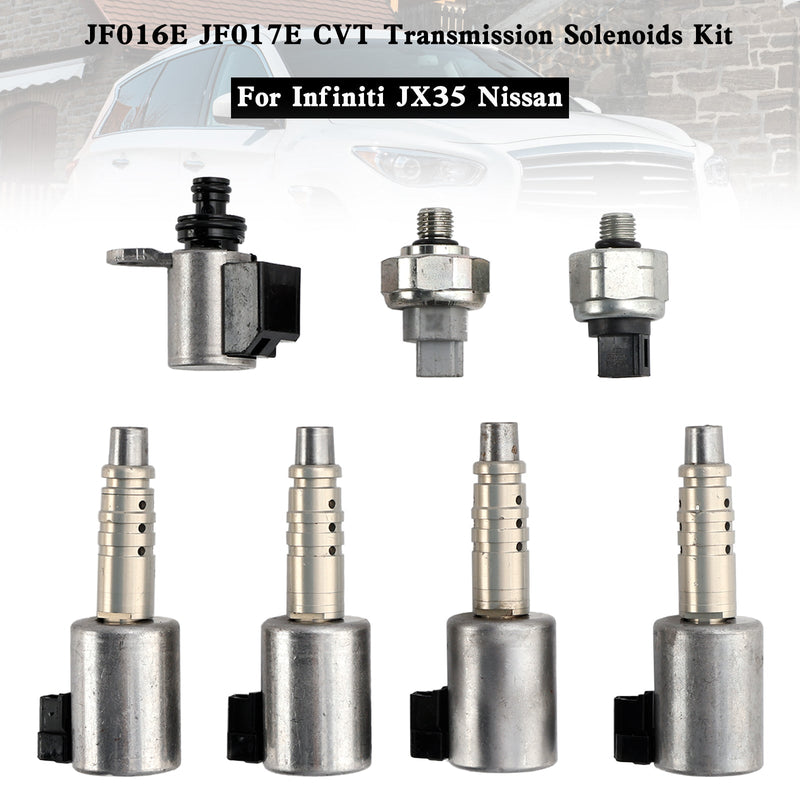 Infiniti JX35 Nissan JF016E JF017E CVT Transmission Solenoids Kit