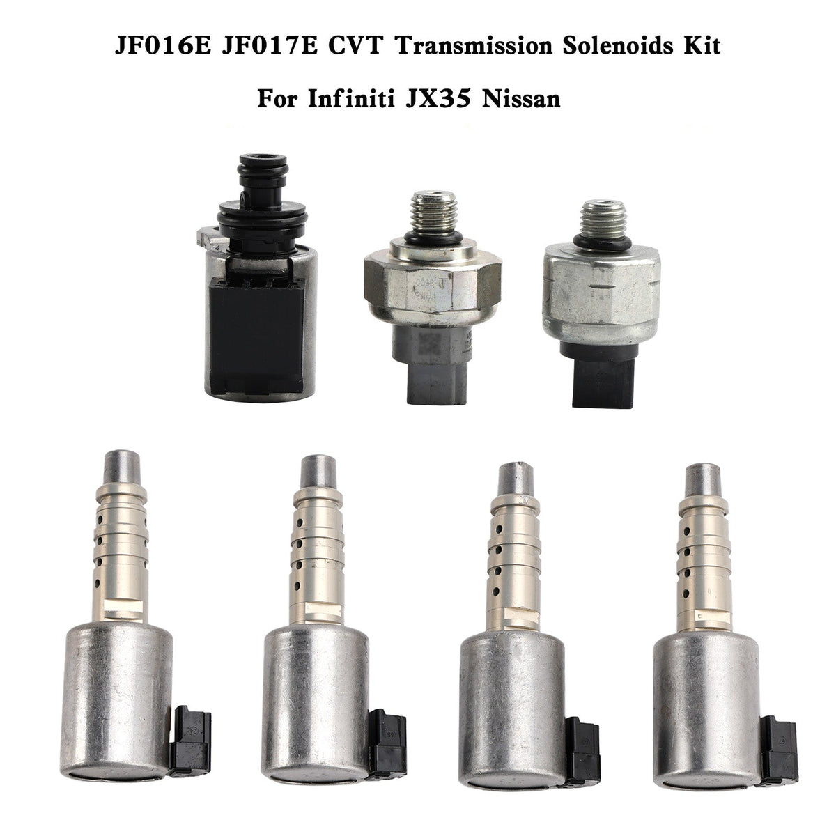 Infiniti JX35 Nissan JF016E JF017E CVT Transmission Solenoids Kit